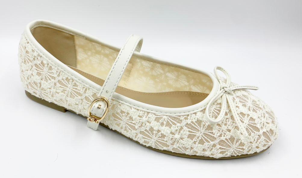 Womens Ballet Shoe with Lace Upper